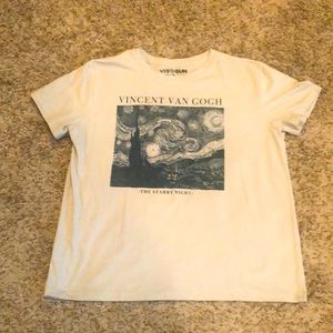 Juniors' Vincent van Gogh "The Starry Night" Tee